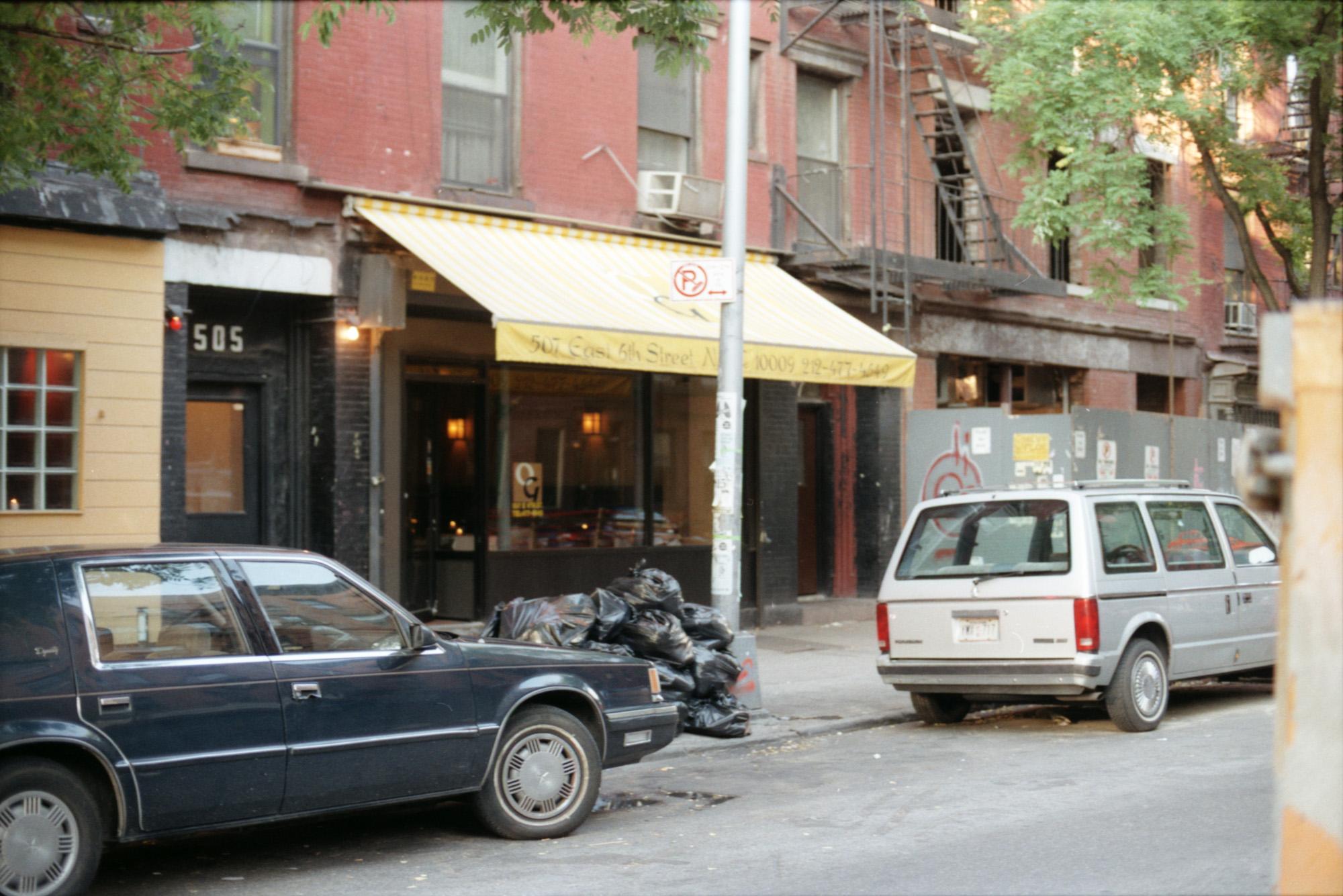 90’s Restaurants in the East Village