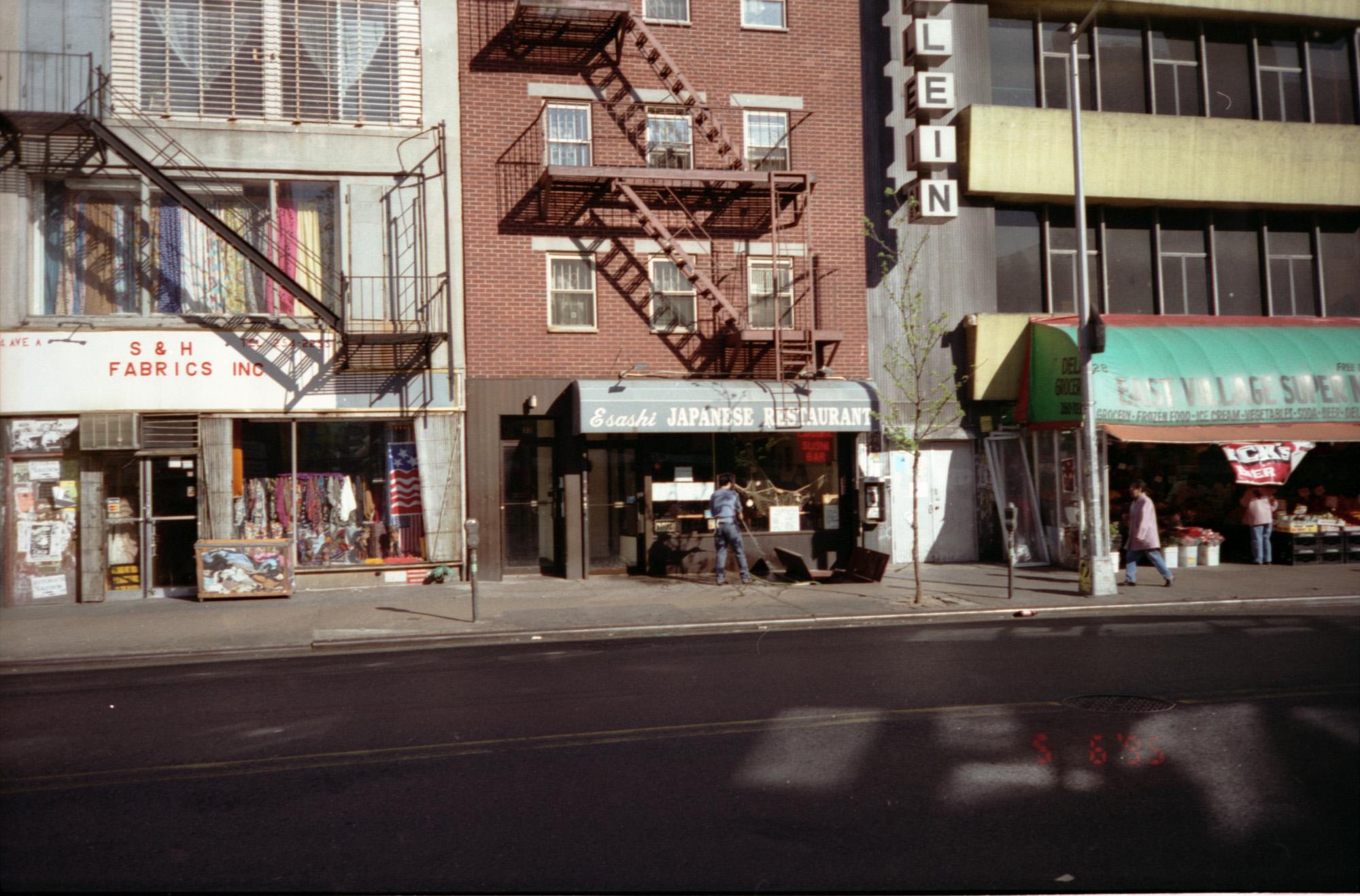 90’s Restaurants in the East Village