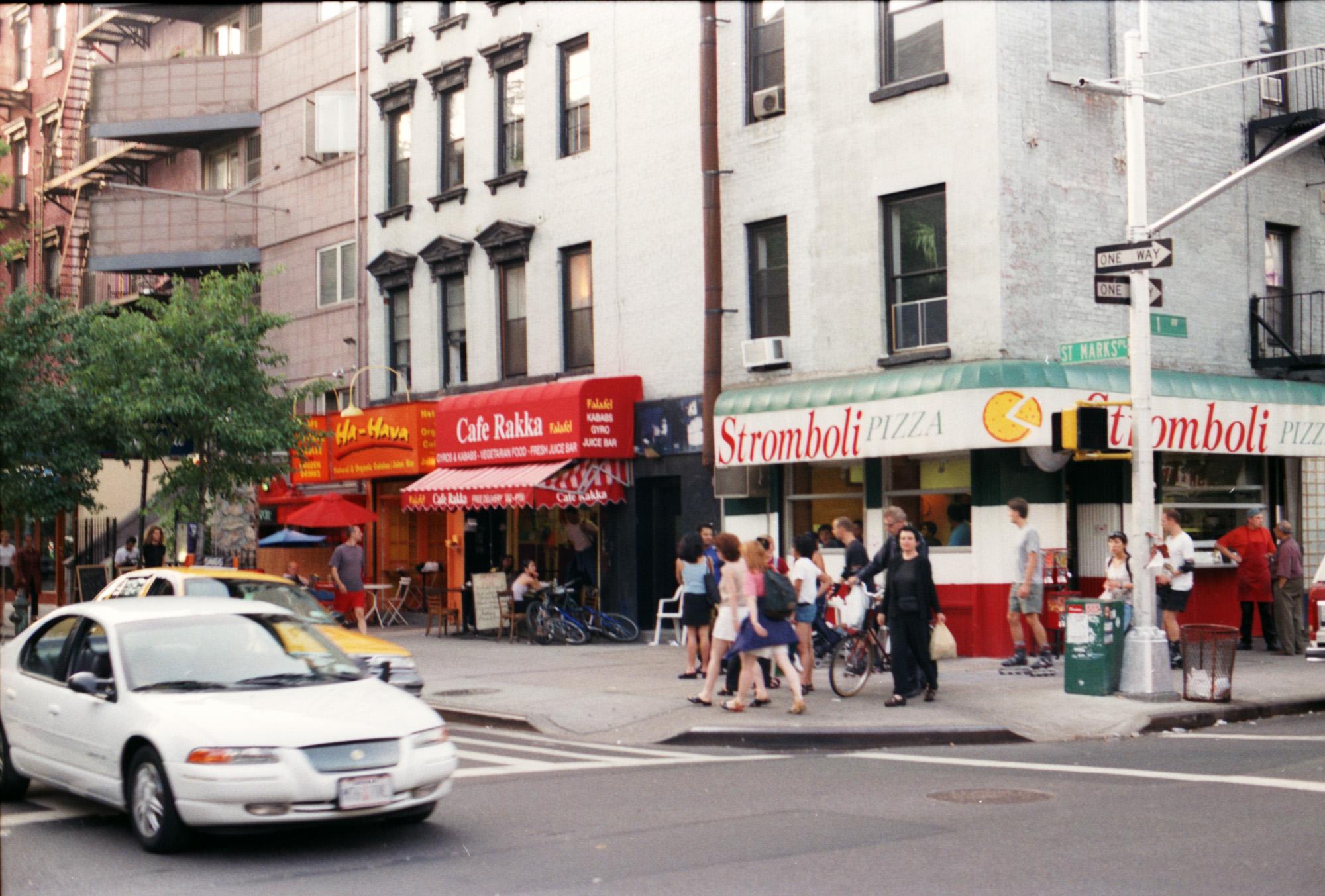 90’s Restaurants in the East Village